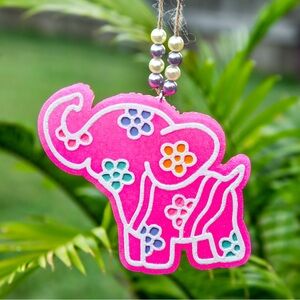 Colorful Elephant Car Freshie